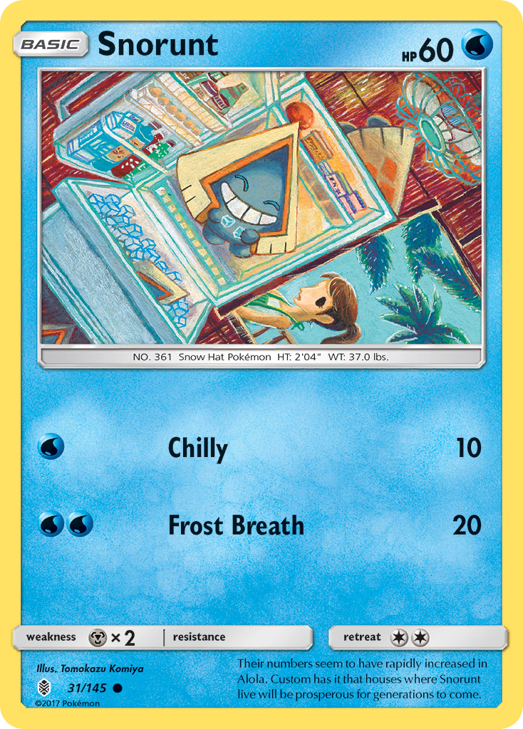 Snorunt — illustrated card