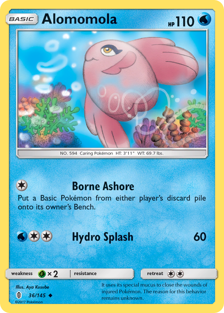 Alomomola — illustrated card