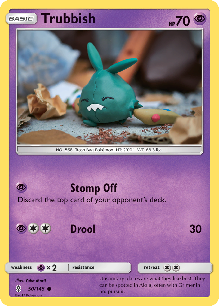 Trubbish — illustrated card