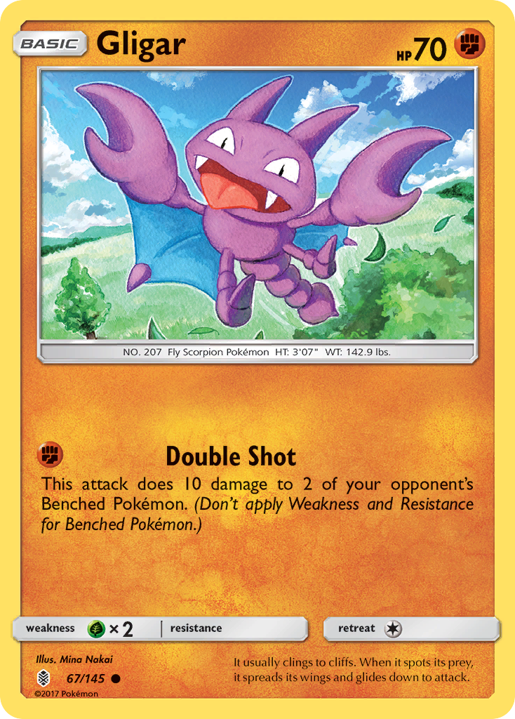 Gligar — illustrated card
