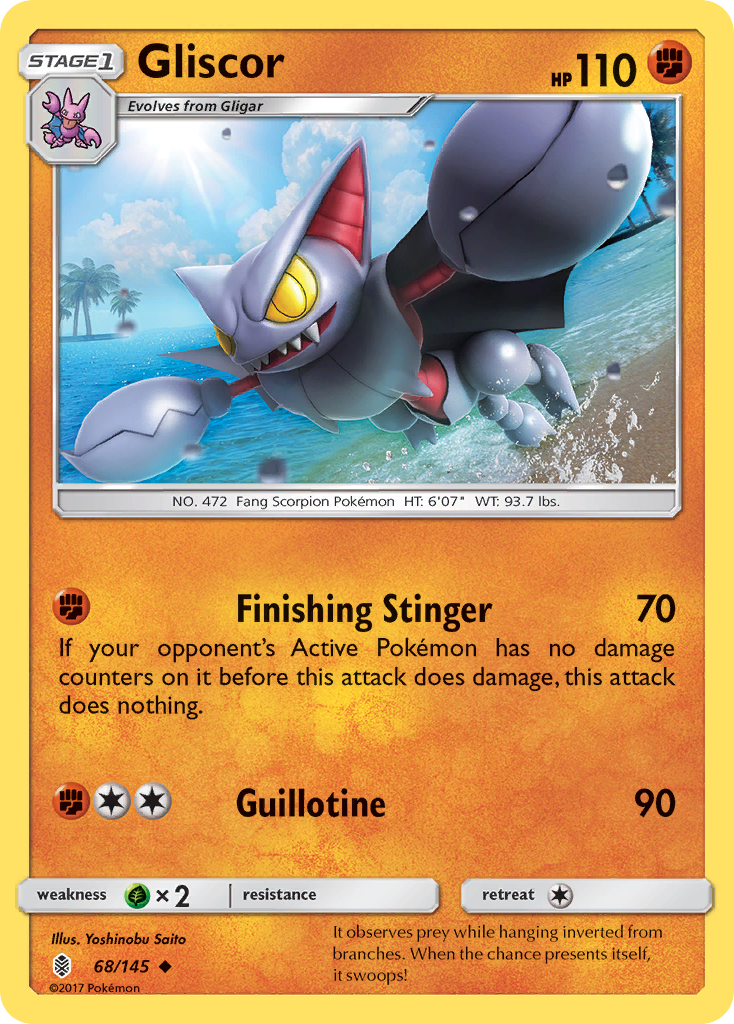 Gliscor — illustrated card