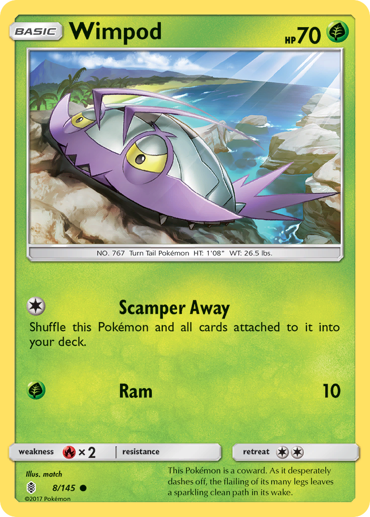Wimpod — illustrated card