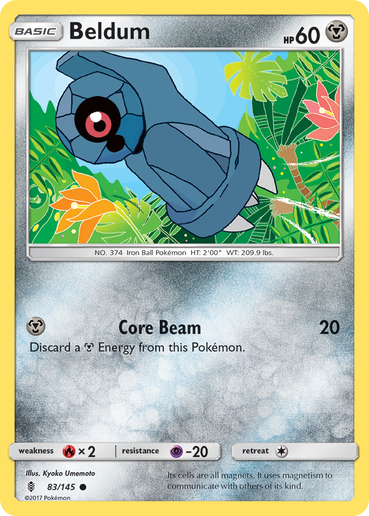 Beldum — illustrated card