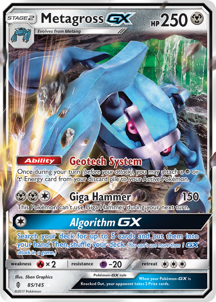 Metagross-GX — illustrated card
