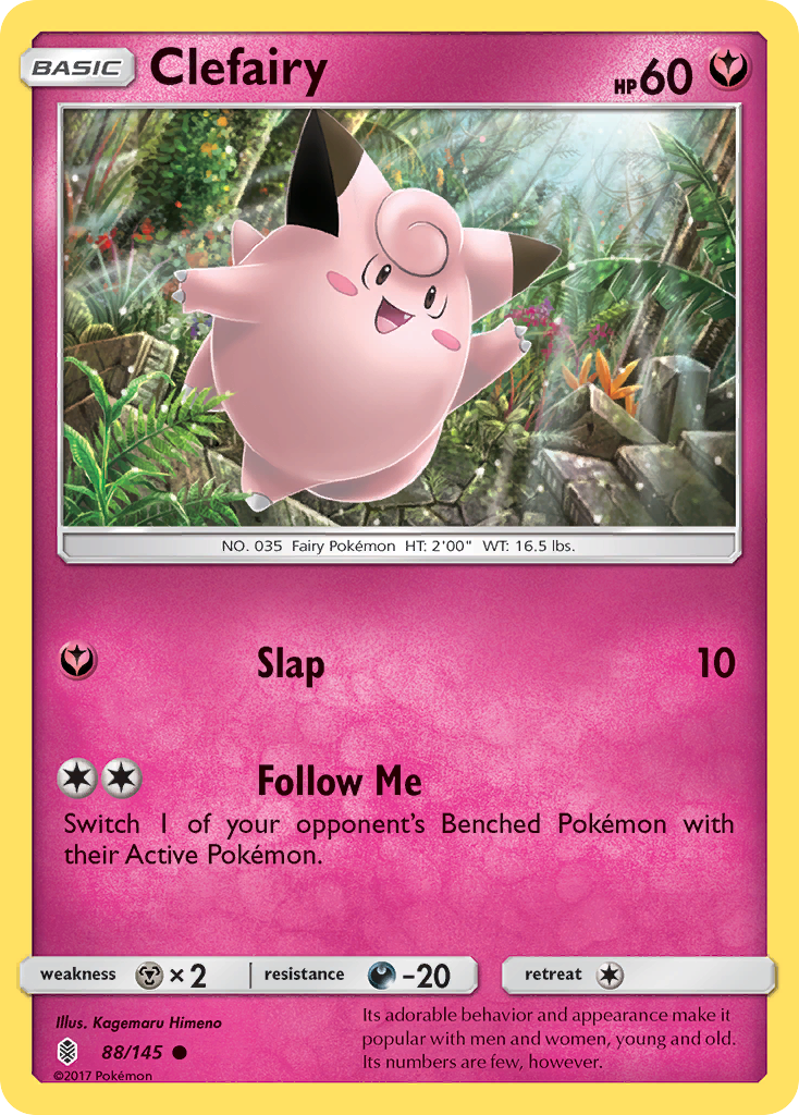 Clefairy — illustrated card