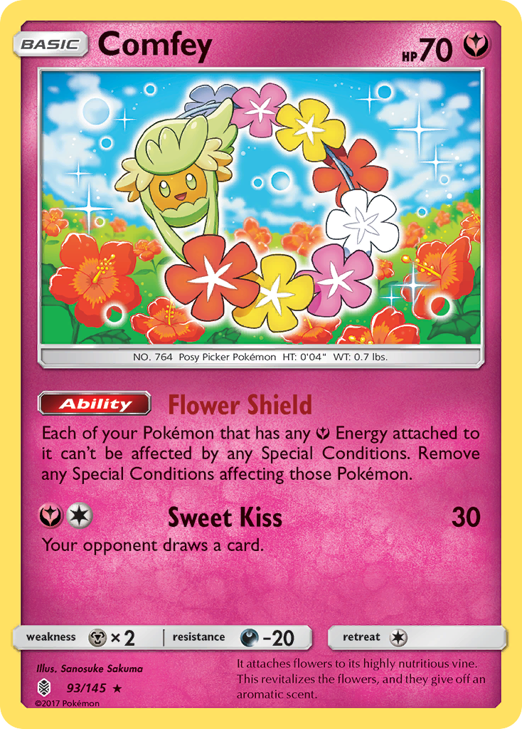 Comfey — illustrated card