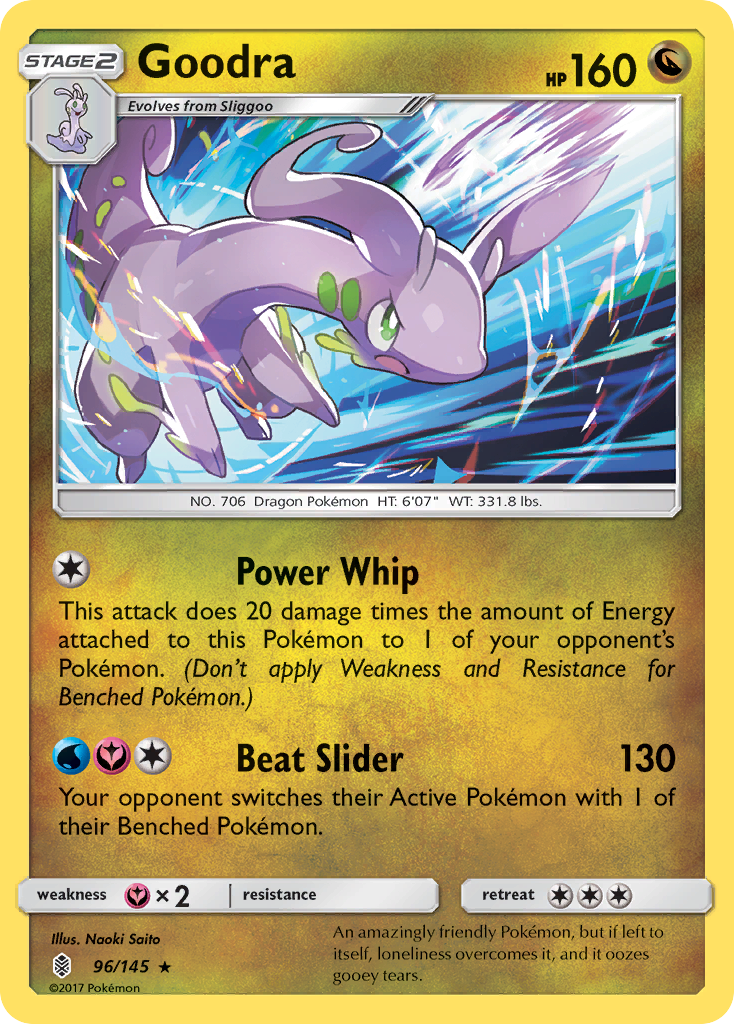 Goodra — illustrated card