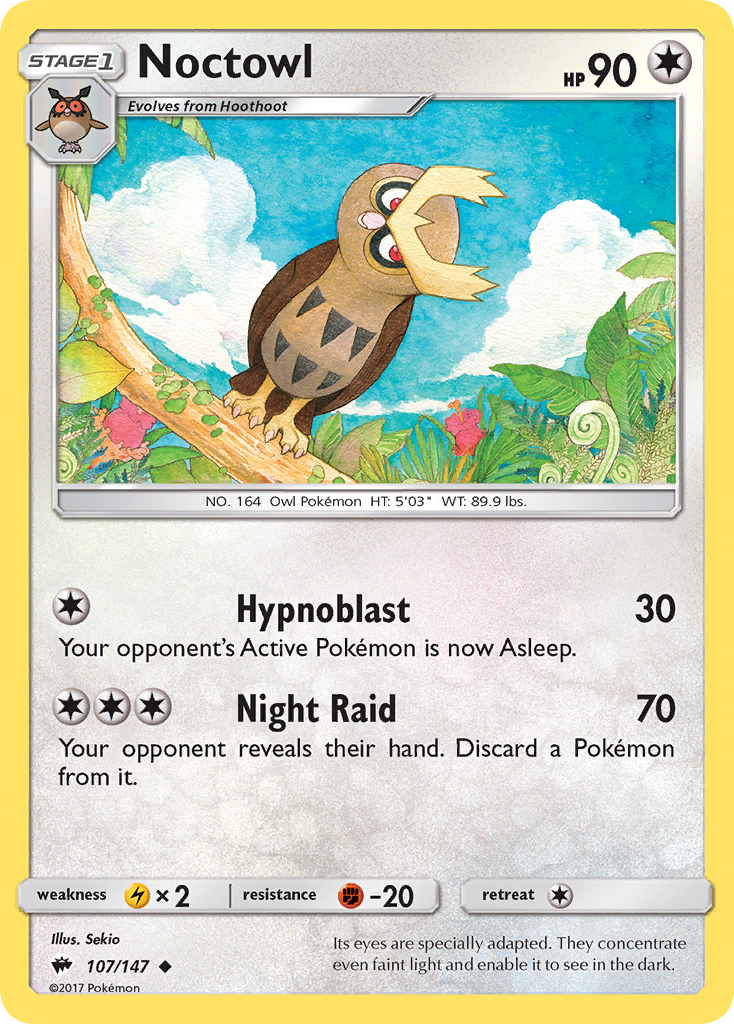 Noctowl — illustrated card