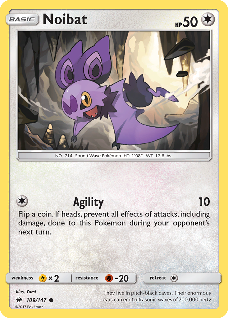 Noibat — illustrated card