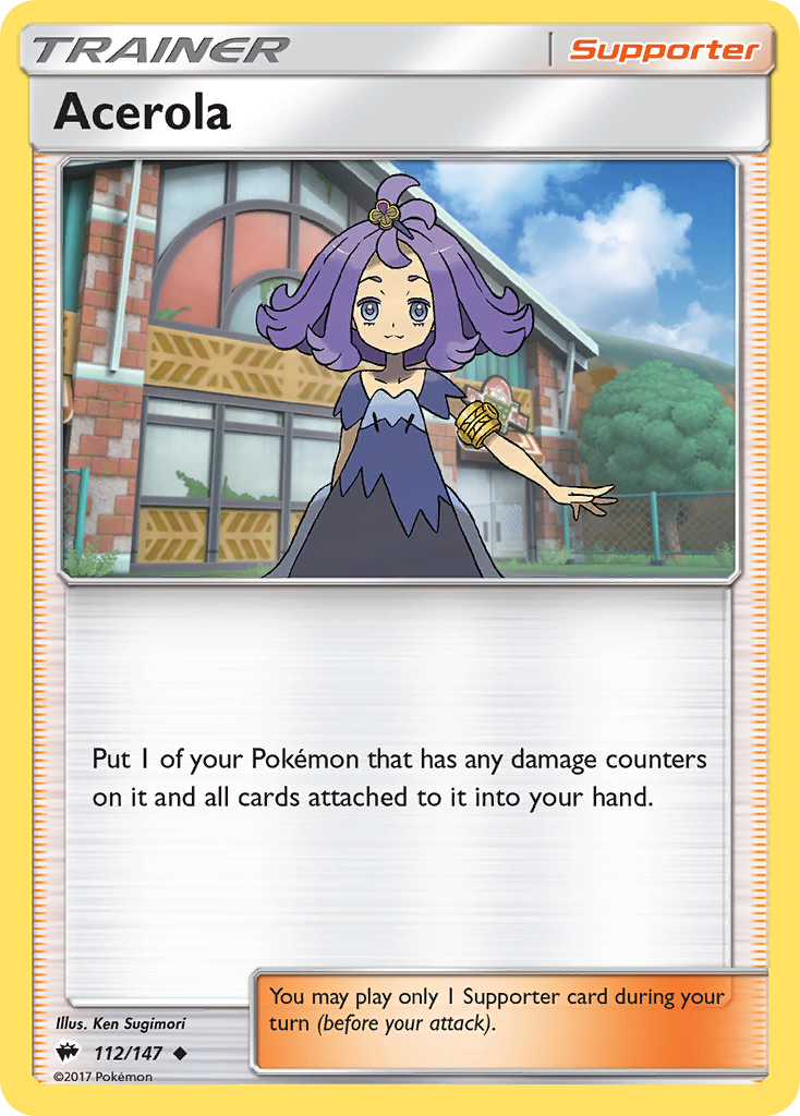 Acerola — illustrated card