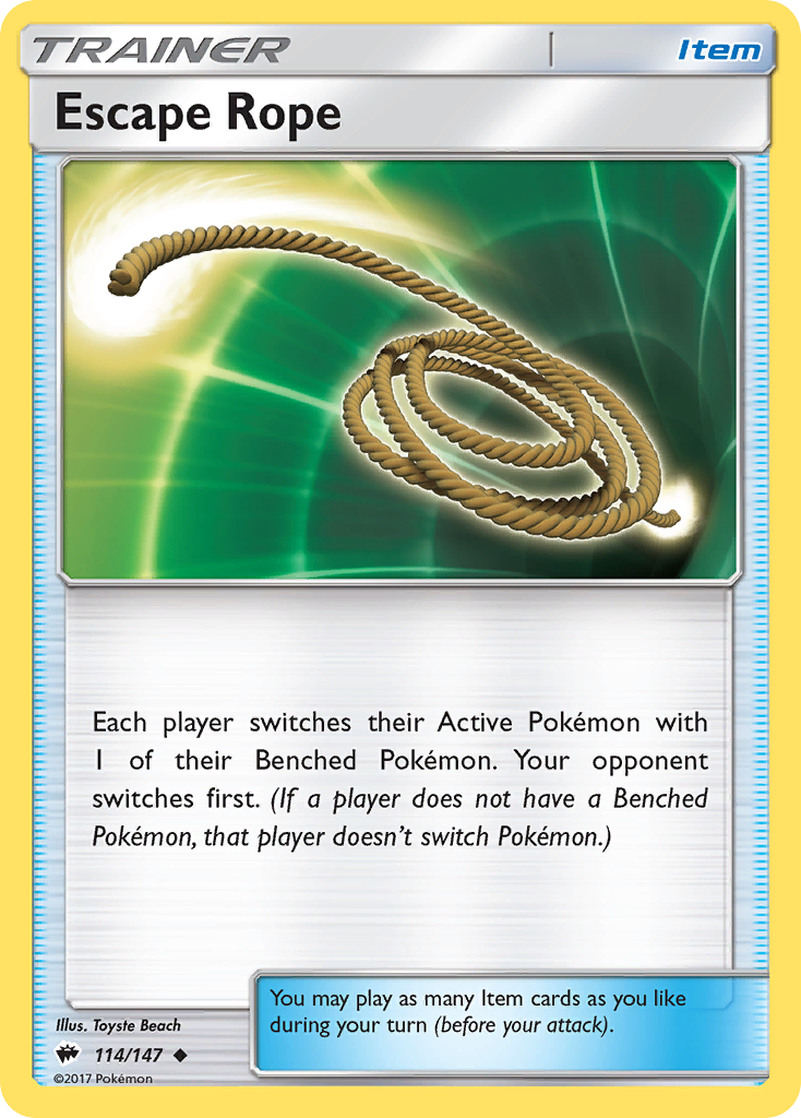 Escape Rope — illustrated card