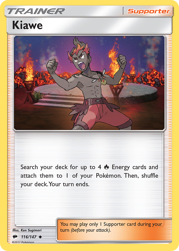 Kiawe — illustrated card