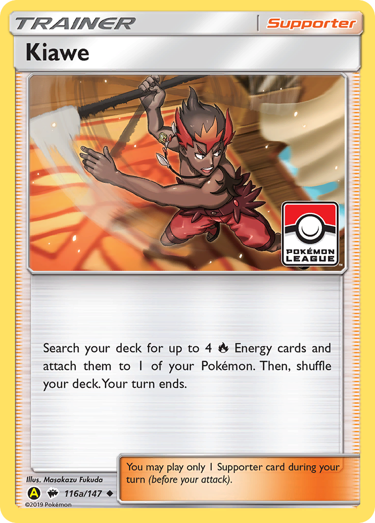 Kiawe — illustrated card