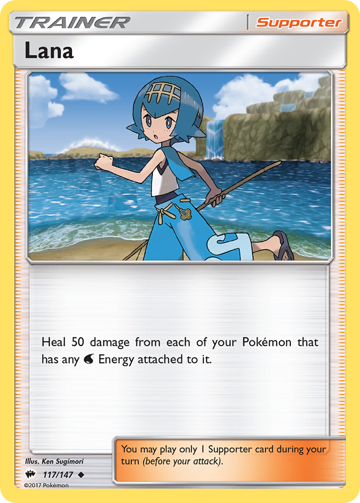 Lana — illustrated card