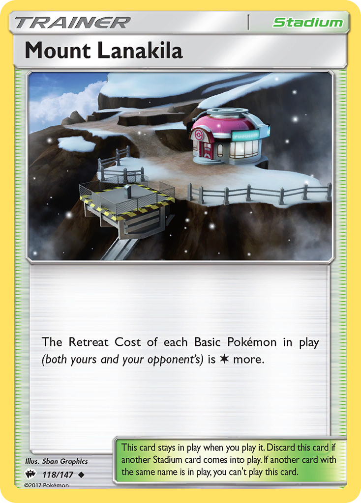 Mount Lanakila — illustrated card