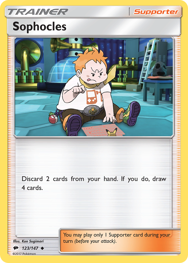 Sophocles — illustrated card