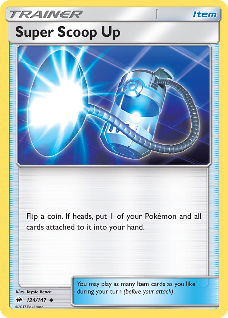 Super Scoop Up — illustrated card