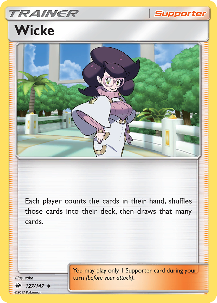 Wicke — illustrated card