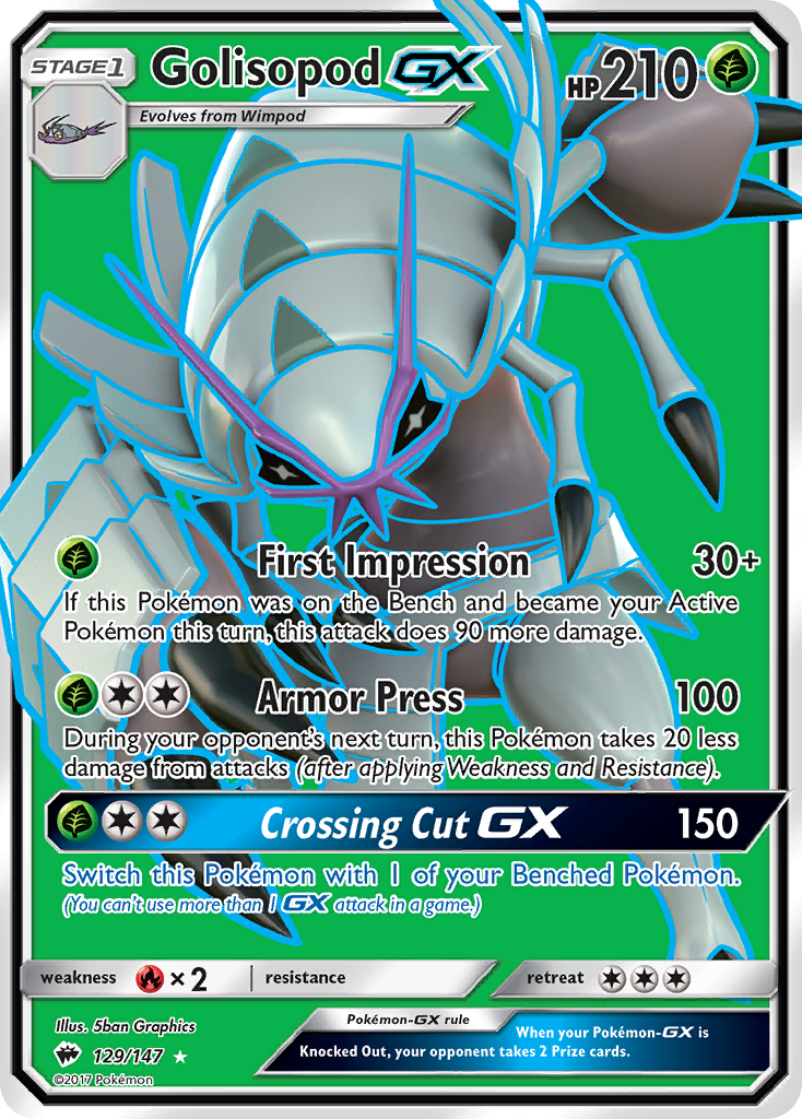Golisopod-GX — illustrated card