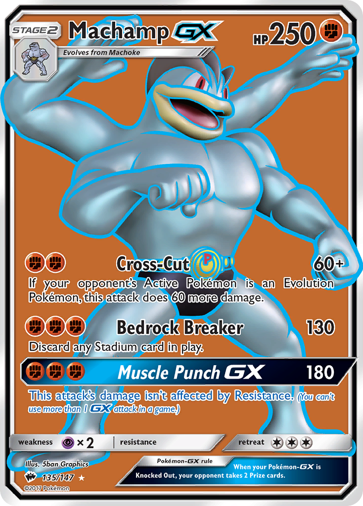 Machamp-GX — illustrated card