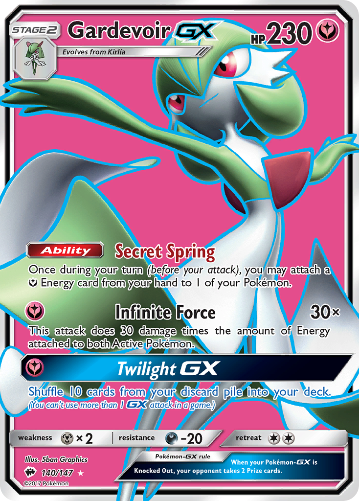 Gardevoir-GX — illustrated card