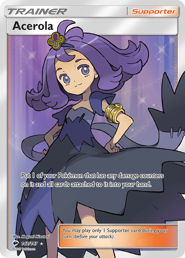 Acerola — illustrated card