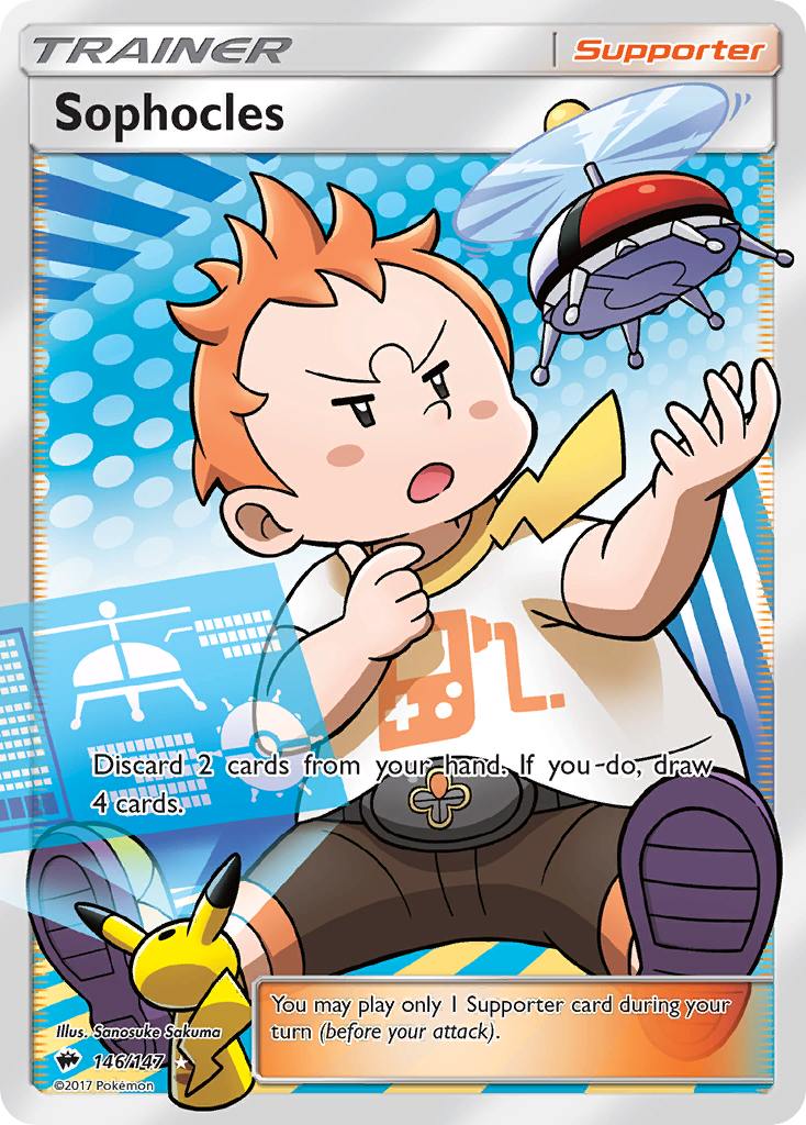 Sophocles — illustrated card