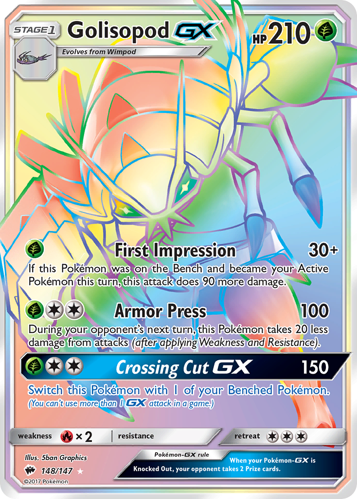 Golisopod-GX — illustrated card