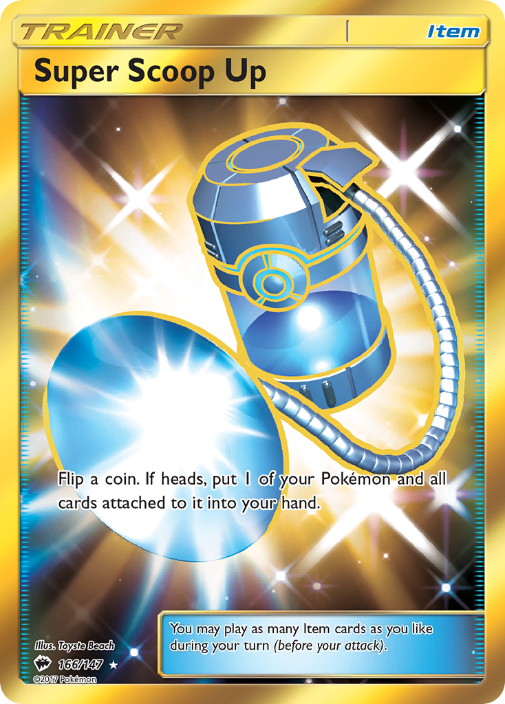 Super Scoop Up — illustrated card