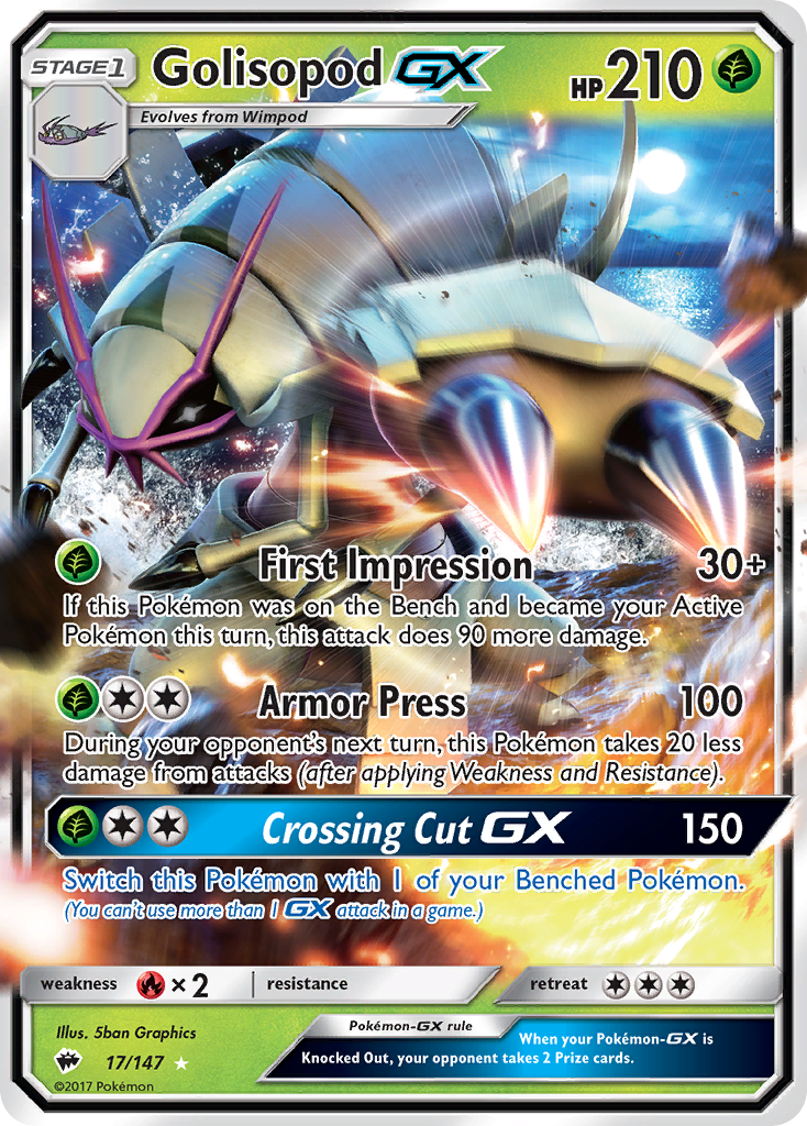Golisopod-GX — illustrated card
