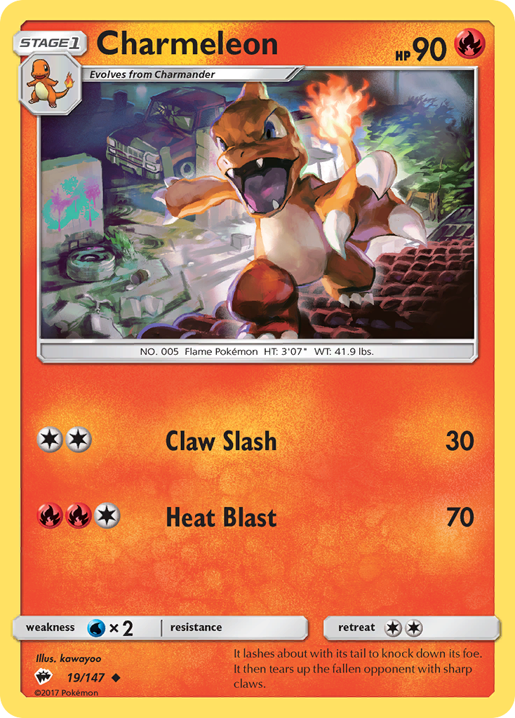 Charmeleon — illustrated card
