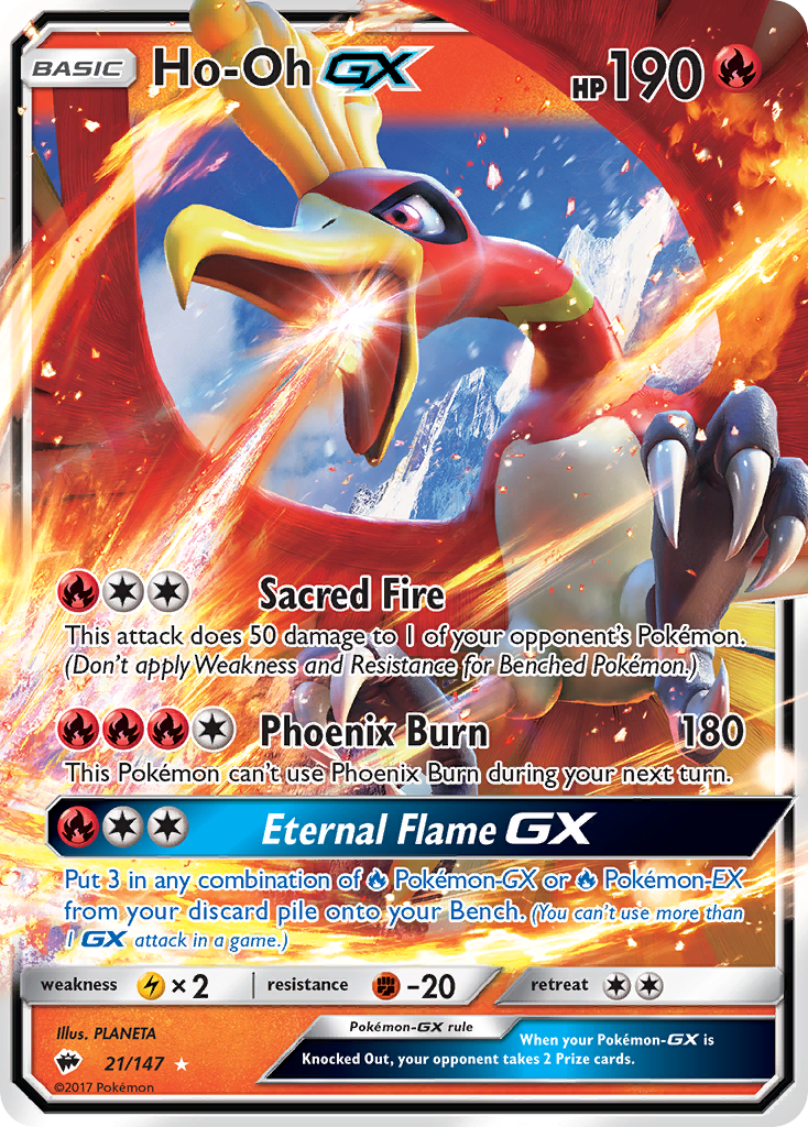 Ho-Oh-GX — illustrated card