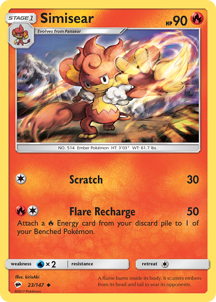 Simisear — illustrated card