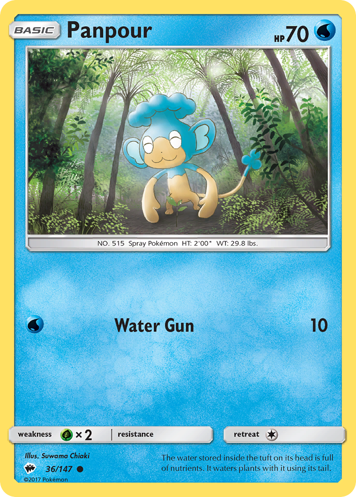 Panpour — illustrated card