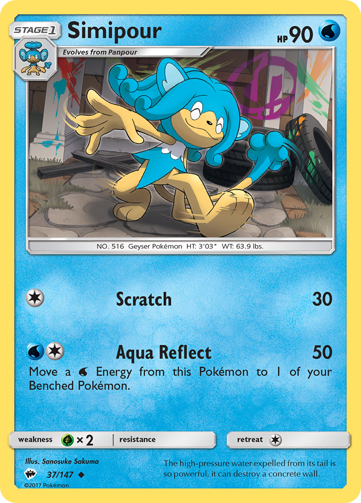 Simipour — illustrated card