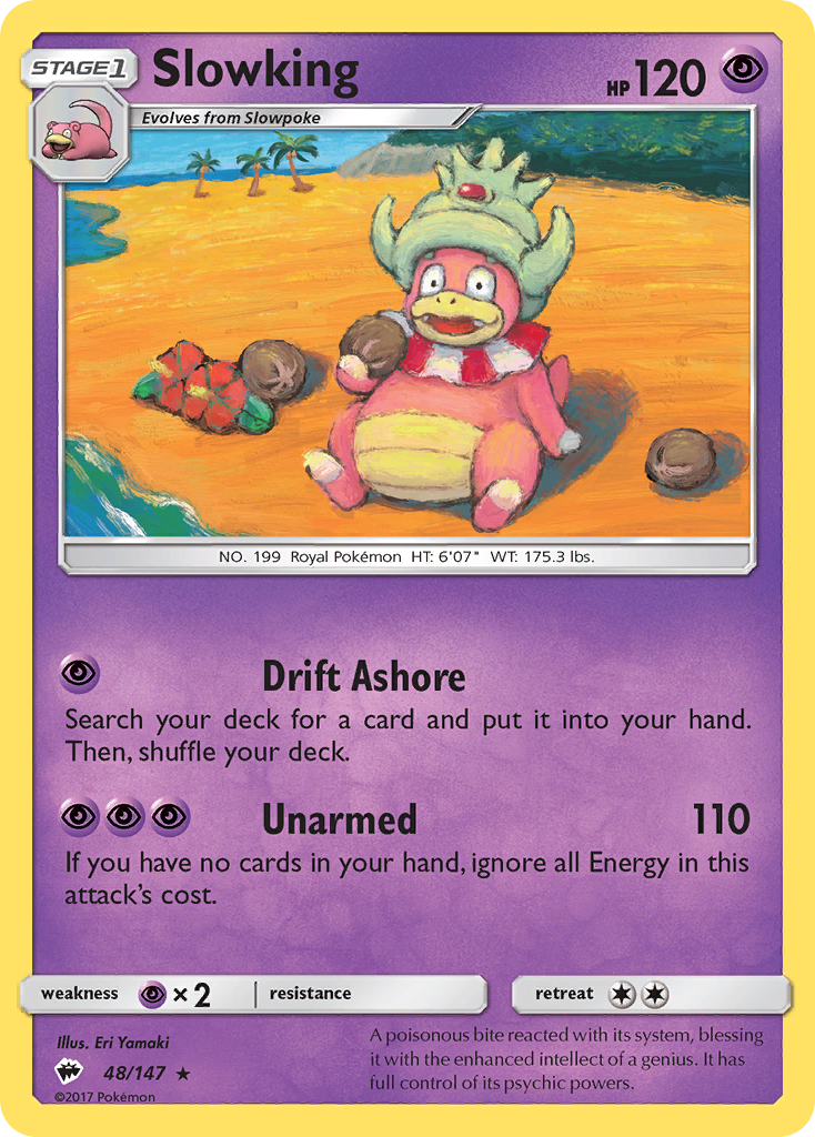 Slowking — illustrated card