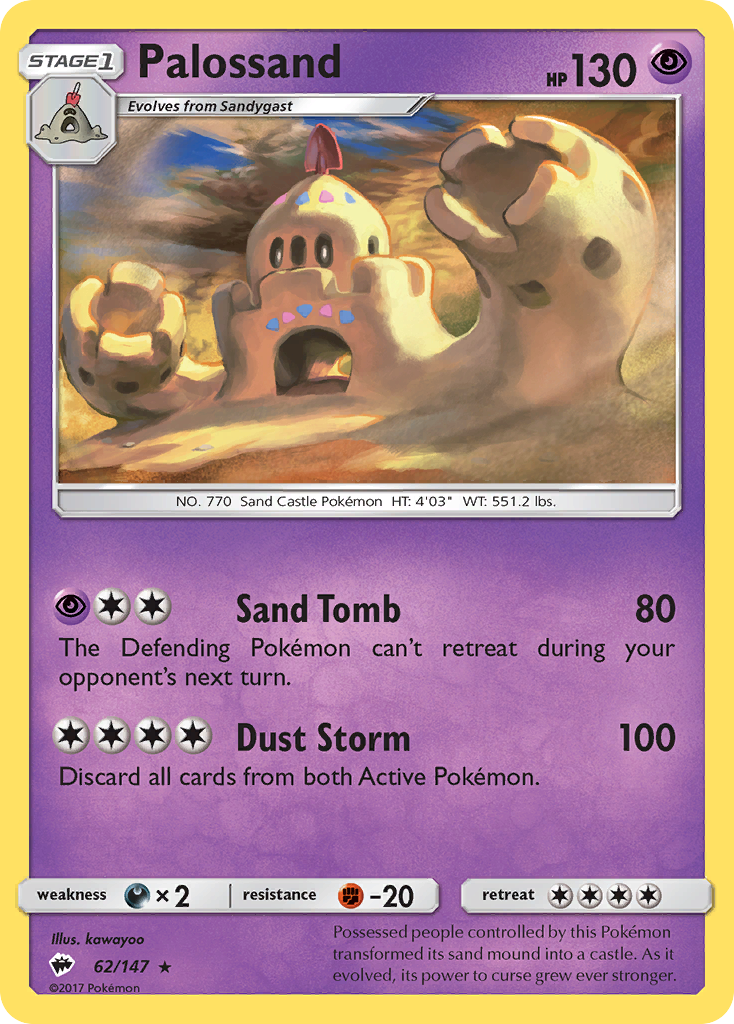 Palossand — illustrated card