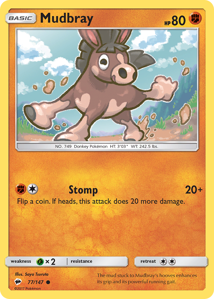 Mudbray — illustrated card
