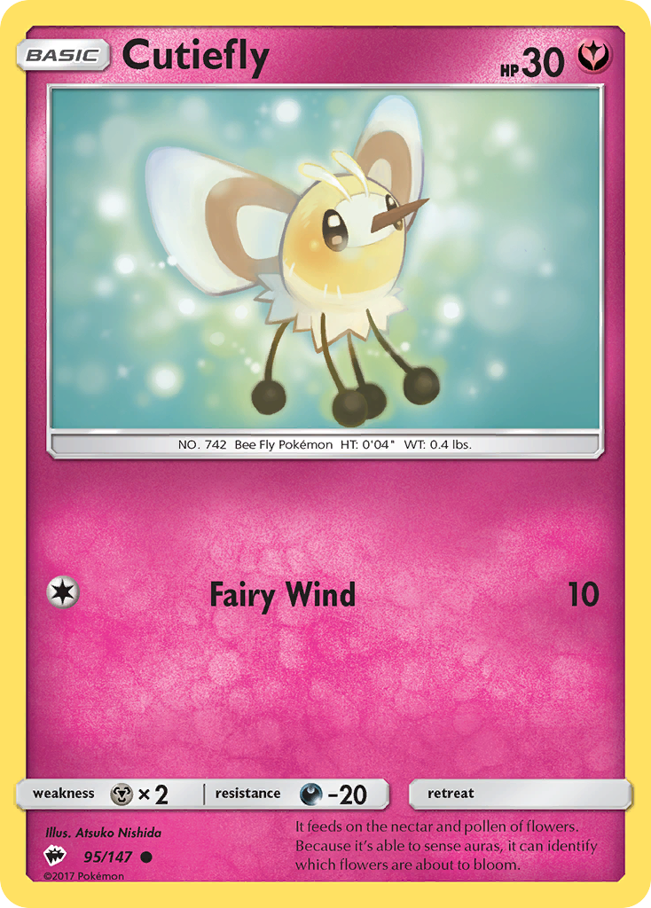 Cutiefly — illustrated card