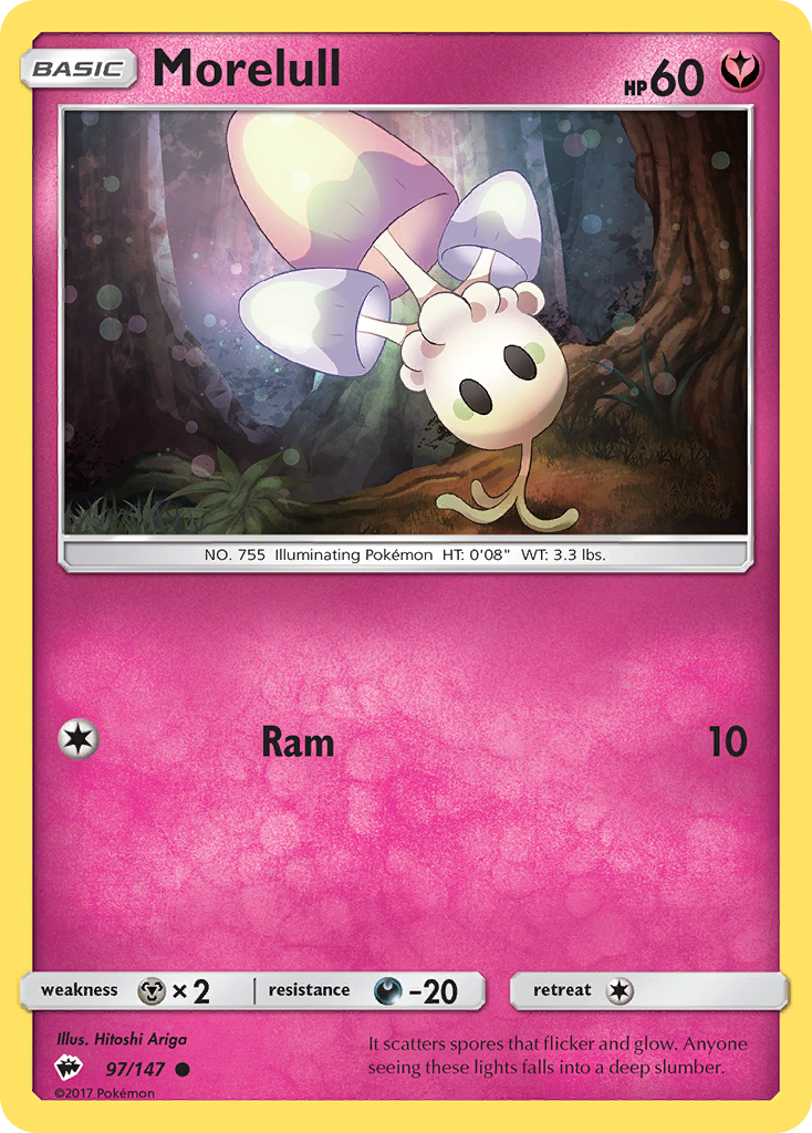Morelull — illustrated card