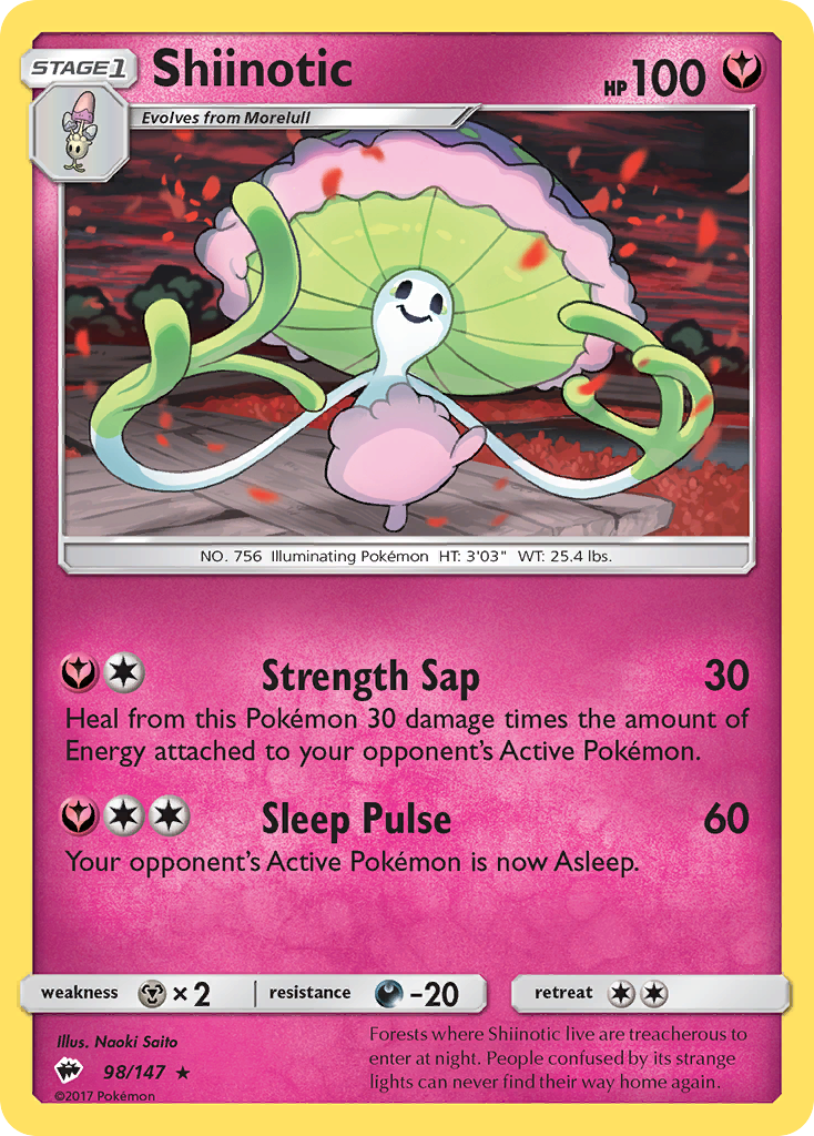 Shiinotic — illustrated card