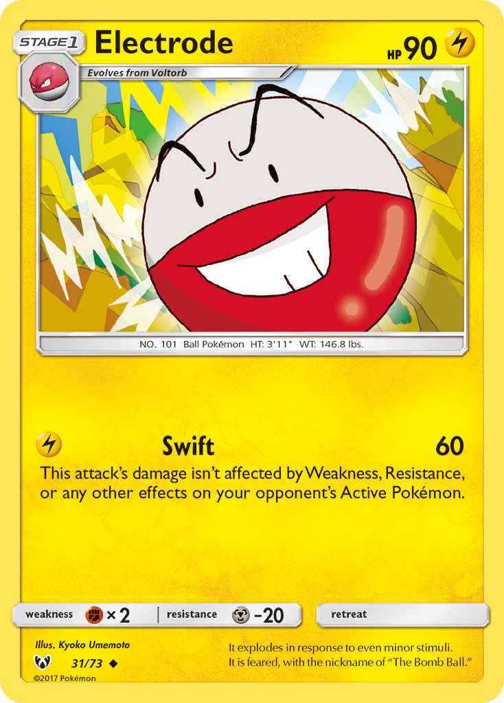 Electrode — illustrated card