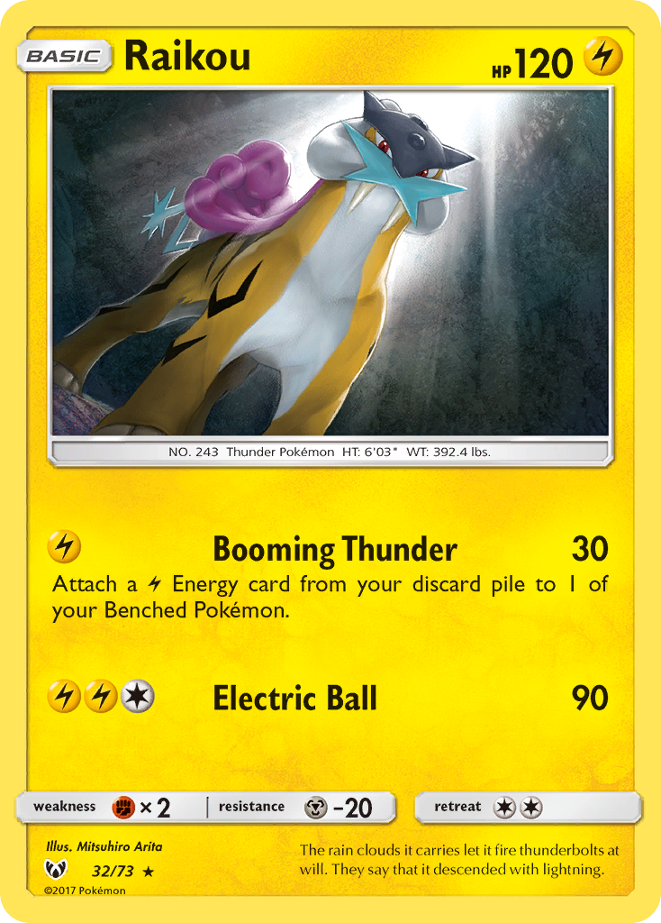 Raikou — illustrated card