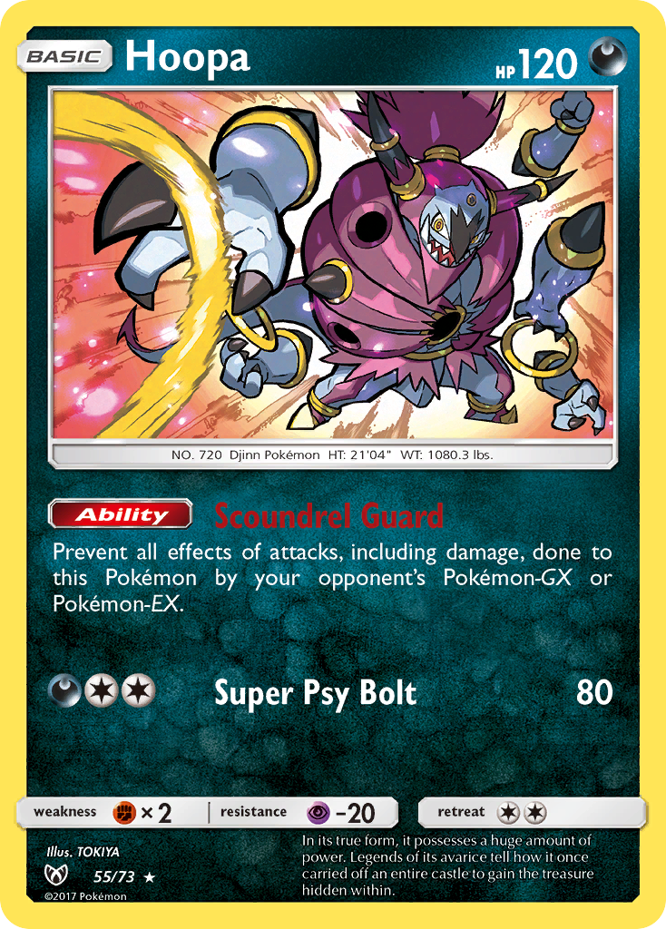 Hoopa — illustrated card