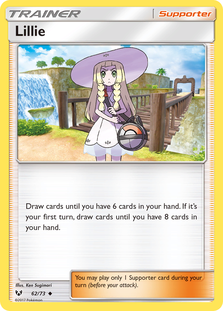 Lillie — illustrated card