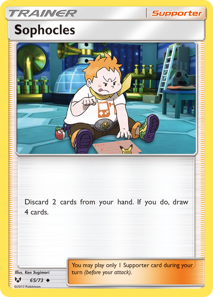 Sophocles — illustrated card