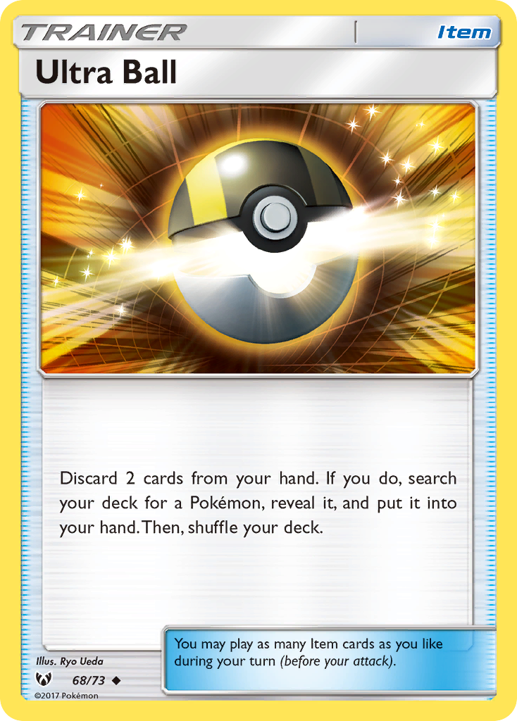 Ultra Ball — illustrated card