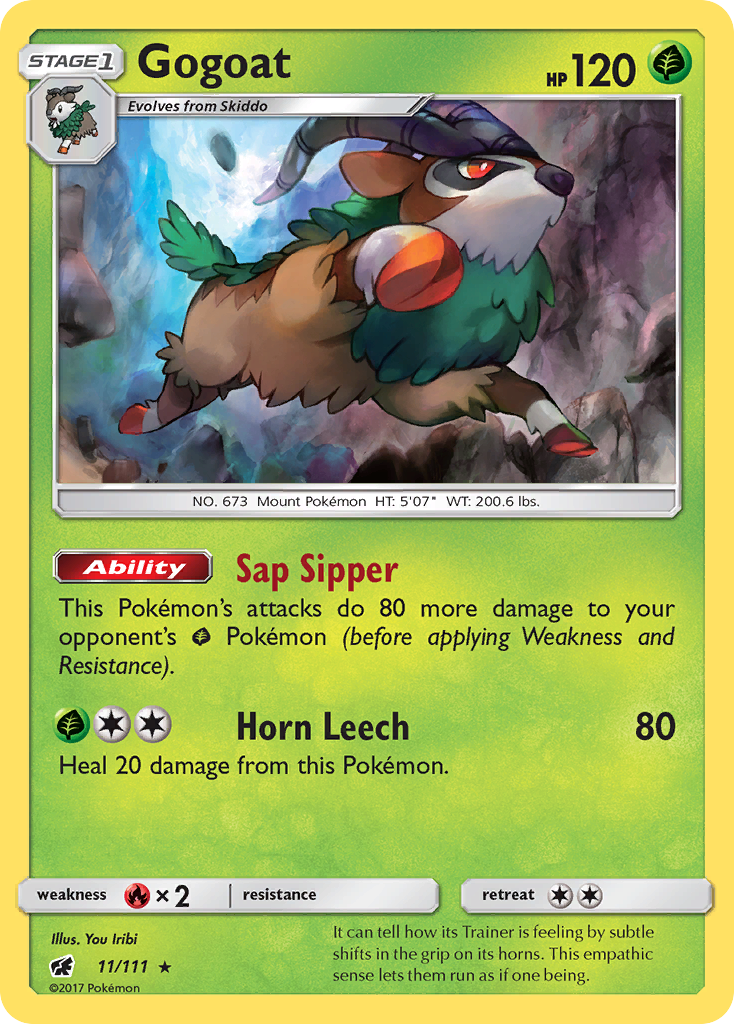 Gogoat — illustrated card