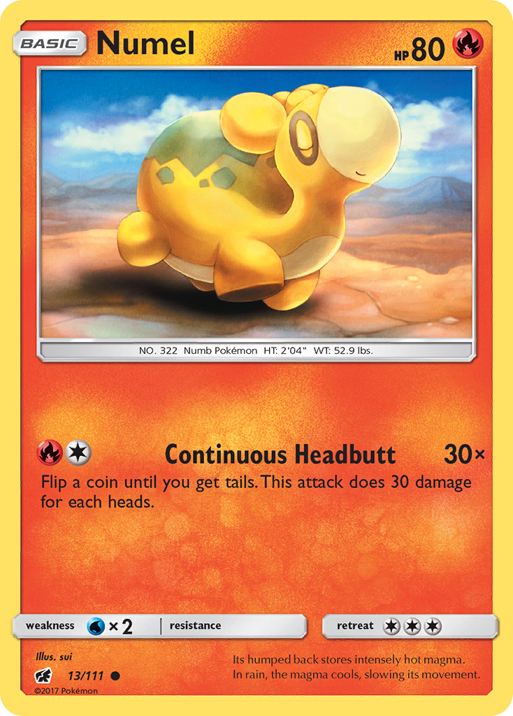 Numel — illustrated card