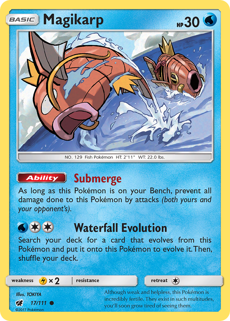 Magikarp — illustrated card
